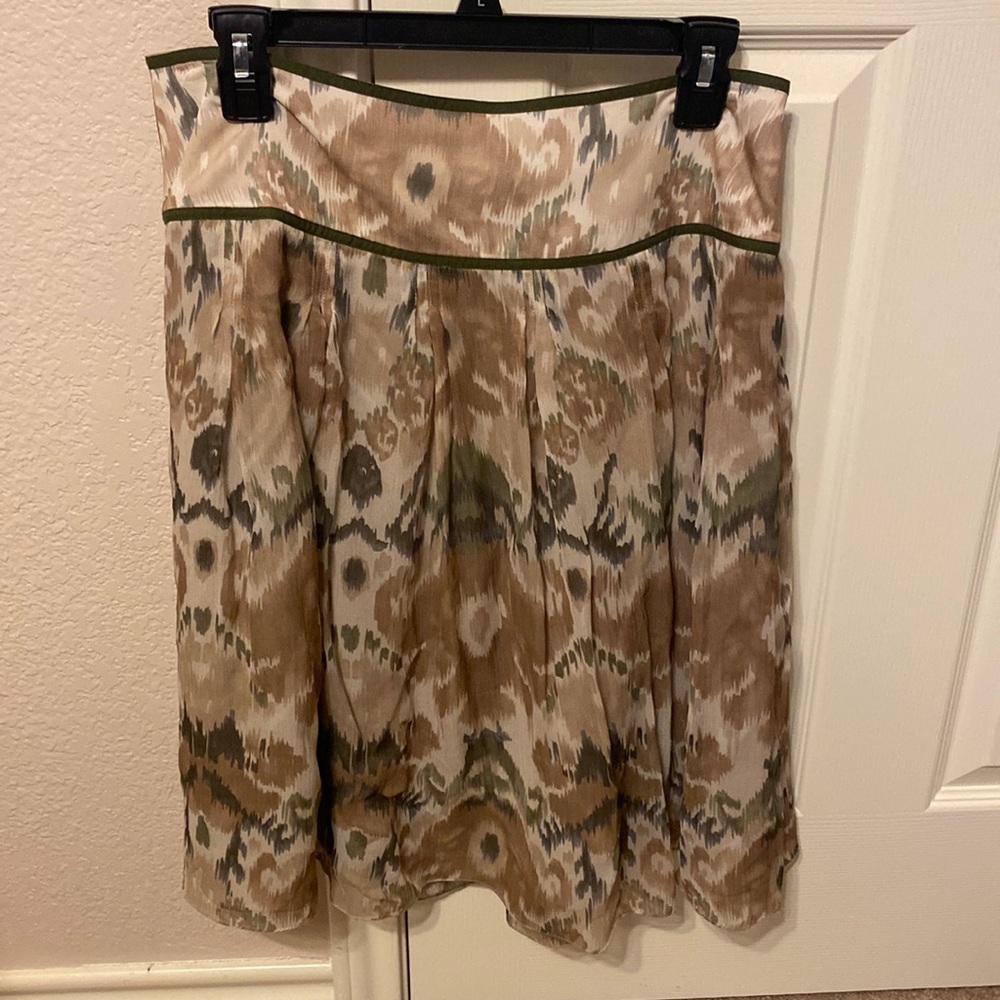The Limited Silk Skirt
